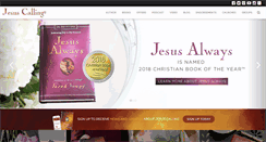 Desktop Screenshot of jesuscalling.com